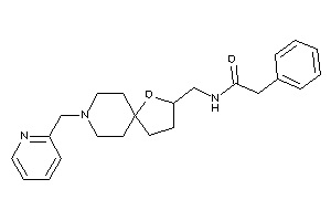 Image of 2-phenyl-N-[[8-(2-pyridylmethyl)-4-oxa-8-azaspiro[4.5]decan-3-yl]methyl]acetamide