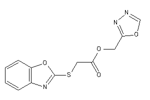 2-(1,3-benzoxazol-2-ylthio)acetic Acid 1,3,4-oxadiazol-2-ylmethyl Ester