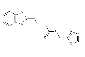 4-(1,3-benzothiazol-2-yl)butyric Acid 1,3,4-oxadiazol-2-ylmethyl Ester