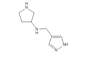 1H-pyrazol-4-ylmethyl(pyrrolidin-3-yl)amine