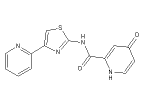 4-keto-N-[4-(2-pyridyl)thiazol-2-yl]-1H-pyridine-2-carboxamide