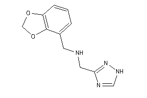 1,3-benzodioxol-4-ylmethyl(1H-1,2,4-triazol-3-ylmethyl)amine