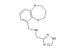 3,4-dihydro-2H-1,5-benzodioxepin-6-ylmethyl(1H-1,2,4-triazol-3-ylmethyl)amine