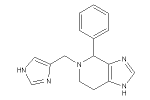 5-(1H-imidazol-4-ylmethyl)-4-phenyl-1,4,6,7-tetrahydroimidazo[4,5-c]pyridine