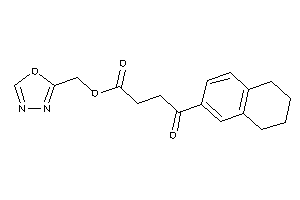 4-keto-4-tetralin-6-yl-butyric Acid 1,3,4-oxadiazol-2-ylmethyl Ester