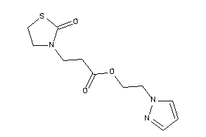 3-(2-ketothiazolidin-3-yl)propionic Acid 2-pyrazol-1-ylethyl Ester