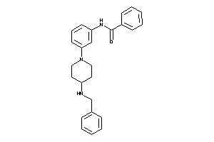 N-[3-[4-(benzylamino)piperidino]phenyl]benzamide