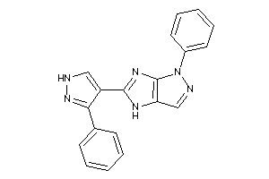 1-phenyl-5-(3-phenyl-1H-pyrazol-4-yl)-4H-imidazo[4,5-c]pyrazole
