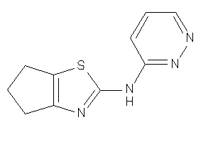 5,6-dihydro-4H-cyclopenta[d]thiazol-2-yl(pyridazin-3-yl)amine
