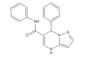 N,7-diphenyl-4,7-dihydropyrazolo[1,5-a]pyrimidine-6-carboxamide