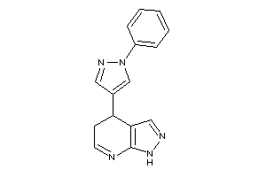 4-(1-phenylpyrazol-4-yl)-4,5-dihydro-1H-pyrazolo[3,4-b]pyridine