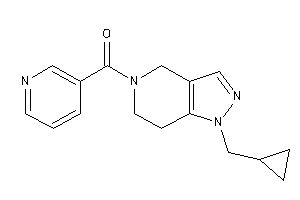 [1-(cyclopropylmethyl)-6,7-dihydro-4H-pyrazolo[4,3-c]pyridin-5-yl]-(3-pyridyl)methanone