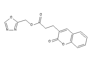 3-(2-ketochromen-3-yl)propionic Acid 1,3,4-oxadiazol-2-ylmethyl Ester