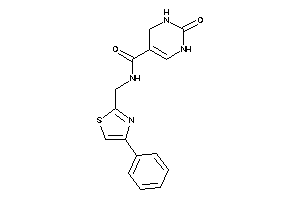 Image of 2-keto-N-[(4-phenylthiazol-2-yl)methyl]-3,4-dihydro-1H-pyrimidine-5-carboxamide