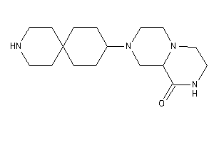 2-(9-azaspiro[5.5]undecan-3-yl)-3,4,6,7,8,9a-hexahydro-1H-pyrazino[1,2-a]pyrazin-9-one