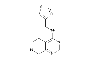 5,6,7,8-tetrahydropyrido[3,4-d]pyrimidin-4-yl(thiazol-4-ylmethyl)amine