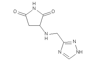 Image of 3-(1H-1,2,4-triazol-3-ylmethylamino)pyrrolidine-2,5-quinone