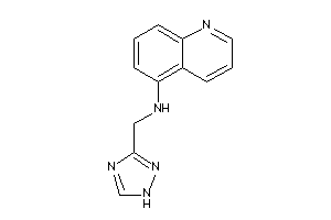 5-quinolyl(1H-1,2,4-triazol-3-ylmethyl)amine