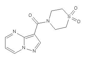 (1,1-diketo-1,4-thiazinan-4-yl)-pyrazolo[1,5-a]pyrimidin-3-yl-methanone