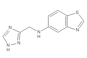 1,3-benzothiazol-5-yl(1H-1,2,4-triazol-3-ylmethyl)amine