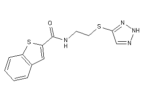 N-[2-(2H-triazol-4-ylthio)ethyl]benzothiophene-2-carboxamide