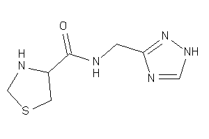N-(1H-1,2,4-triazol-3-ylmethyl)thiazolidine-4-carboxamide