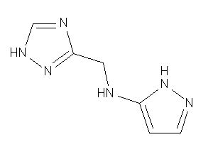 1H-pyrazol-5-yl(1H-1,2,4-triazol-3-ylmethyl)amine