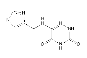 6-(1H-1,2,4-triazol-3-ylmethylamino)-2H-1,2,4-triazine-3,5-quinone