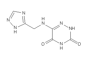 6-(1H-1,2,4-triazol-5-ylmethylamino)-2H-1,2,4-triazine-3,5-quinone