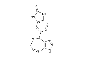 5-(4,6-dihydro-1H-pyrazolo[3,4-e][1,4]thiazepin-4-yl)-1,3-dihydrobenzimidazol-2-one