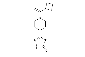 3-[1-(cyclobutanecarbonyl)-4-piperidyl]-1,4-dihydro-1,2,4-triazol-5-one