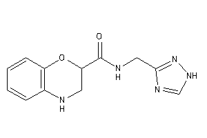 N-(1H-1,2,4-triazol-3-ylmethyl)-3,4-dihydro-2H-1,4-benzoxazine-2-carboxamide