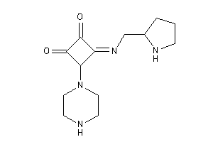 3-piperazino-4-(pyrrolidin-2-ylmethylimino)cyclobutane-1,2-quinone