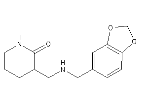 3-[(piperonylamino)methyl]-2-piperidone