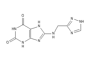 Image of 8-(1H-1,2,4-triazol-3-ylmethylamino)-7H-xanthine