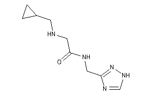 2-(cyclopropylmethylamino)-N-(1H-1,2,4-triazol-3-ylmethyl)acetamide