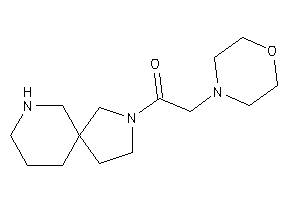 1-(3,7-diazaspiro[4.5]decan-3-yl)-2-morpholino-ethanone