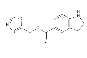 Indoline-5-carboxylic Acid 1,3,4-oxadiazol-2-ylmethyl Ester