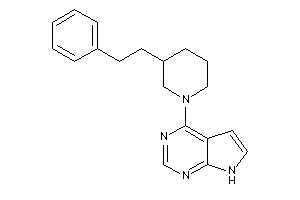 4-(3-phenethylpiperidino)-7H-pyrrolo[2,3-d]pyrimidine