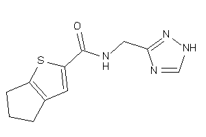 N-(1H-1,2,4-triazol-3-ylmethyl)-5,6-dihydro-4H-cyclopenta[b]thiophene-2-carboxamide