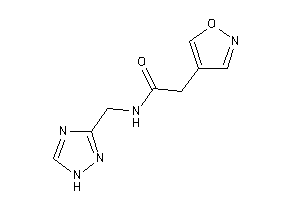 2-isoxazol-4-yl-N-(1H-1,2,4-triazol-3-ylmethyl)acetamide