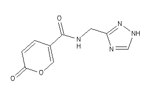 6-keto-N-(1H-1,2,4-triazol-3-ylmethyl)pyran-3-carboxamide
