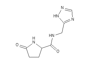 5-keto-N-(1H-1,2,4-triazol-5-ylmethyl)pyrrolidine-2-carboxamide