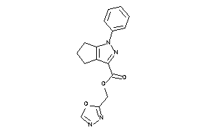 1-phenyl-5,6-dihydro-4H-cyclopenta[c]pyrazole-3-carboxylic Acid 1,3,4-oxadiazol-2-ylmethyl Ester