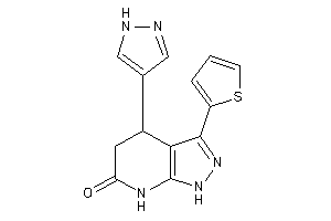 Image of 4-(1H-pyrazol-4-yl)-3-(2-thienyl)-1,4,5,7-tetrahydropyrazolo[3,4-b]pyridin-6-one