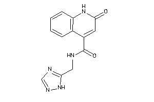 2-keto-N-(1H-1,2,4-triazol-5-ylmethyl)-1H-quinoline-4-carboxamide