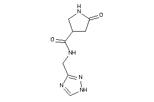 5-keto-N-(1H-1,2,4-triazol-3-ylmethyl)pyrrolidine-3-carboxamide