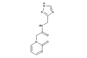 2-(2-ketopyrimidin-1-yl)-N-(1H-1,2,4-triazol-3-ylmethyl)acetamide