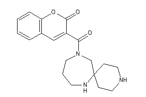 3-(3,7,11-triazaspiro[5.6]dodecane-11-carbonyl)coumarin