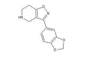 3-(1,3-benzodioxol-5-yl)-4,5,6,7-tetrahydroisoxazolo[4,5-c]pyridine